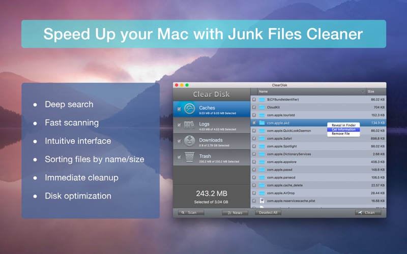Clear Disk Space: ClearDisk Screenshot 4