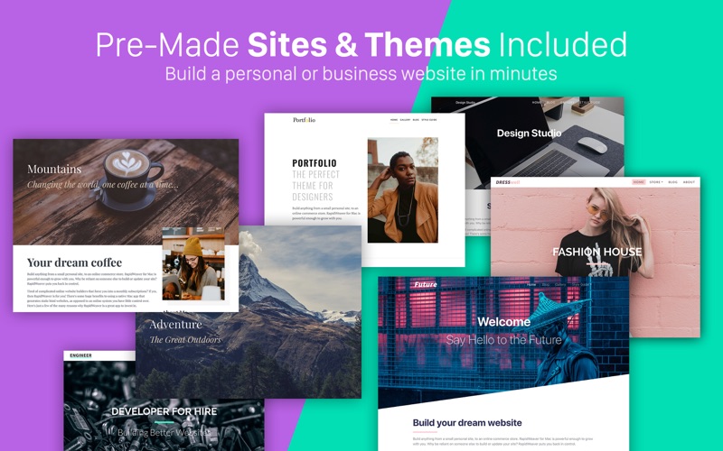 RapidWeaver 8 Screenshot 2