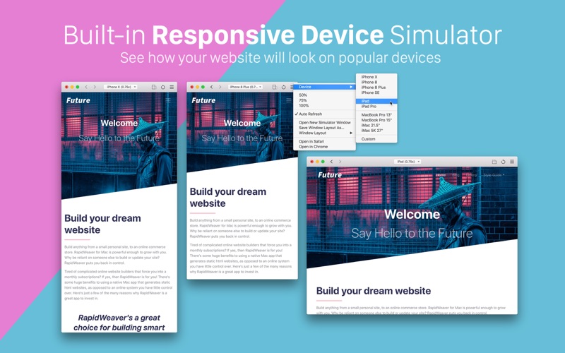 RapidWeaver 8 Screenshot 4