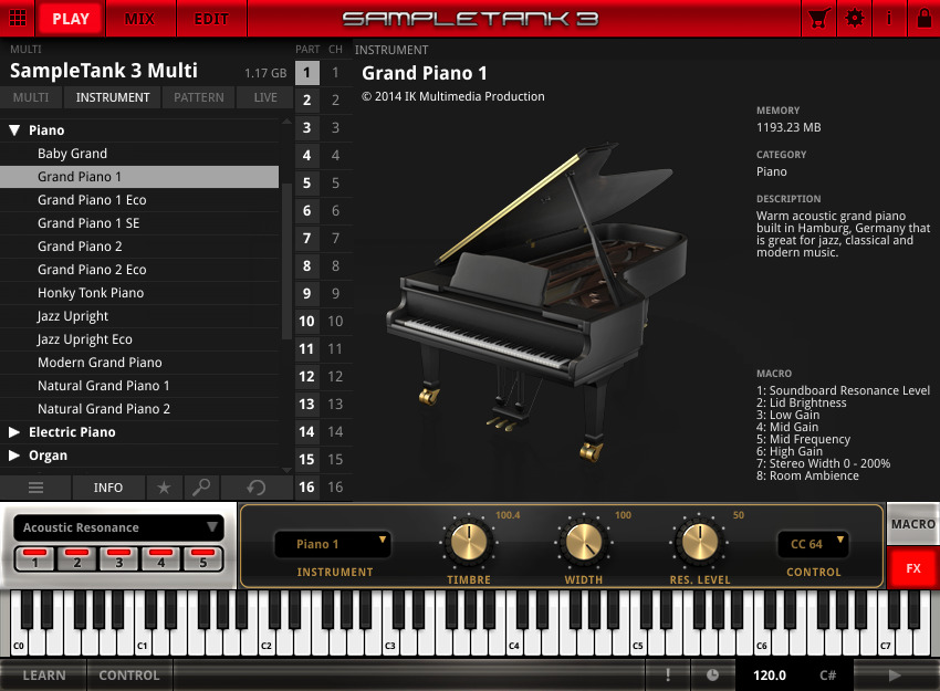 IK Multimedia SampleTank 373 WIN MAC Screenshot 02