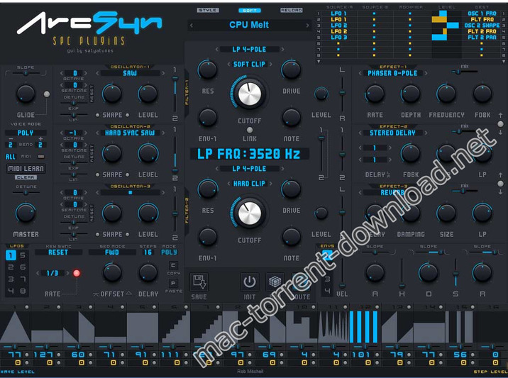 SPC Plugins ArcSyn v4.0.2 Interface