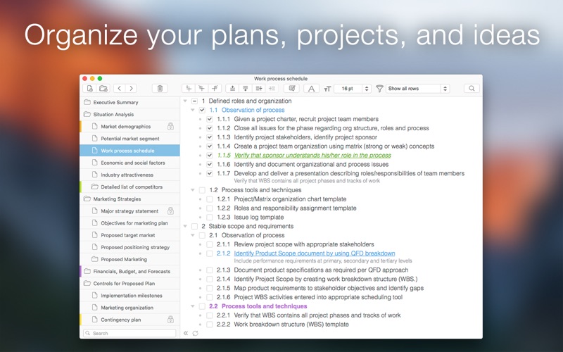 Cloud Outliner Pro Screenshot 1