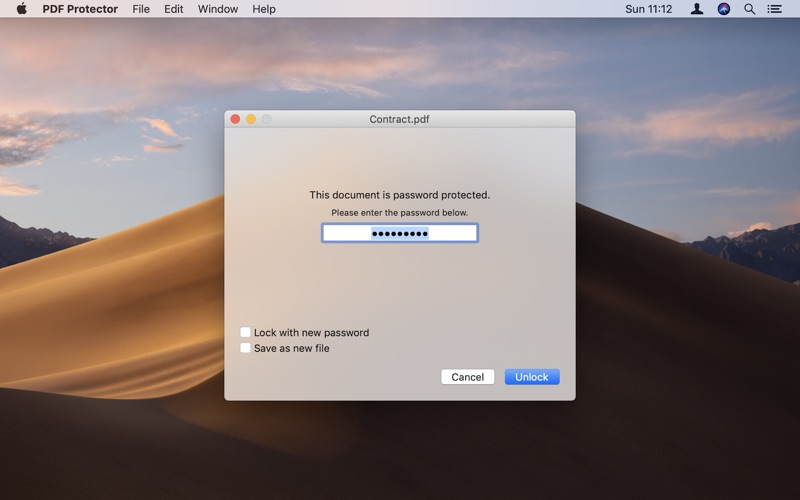 PDF Protector Screenshot 2