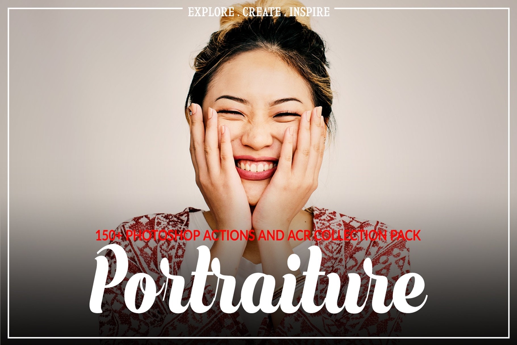 300plus Portraiture Photoshop Actions and ACR Screenshot 01