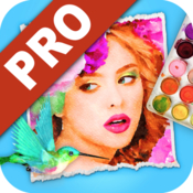Watercolor studio icon