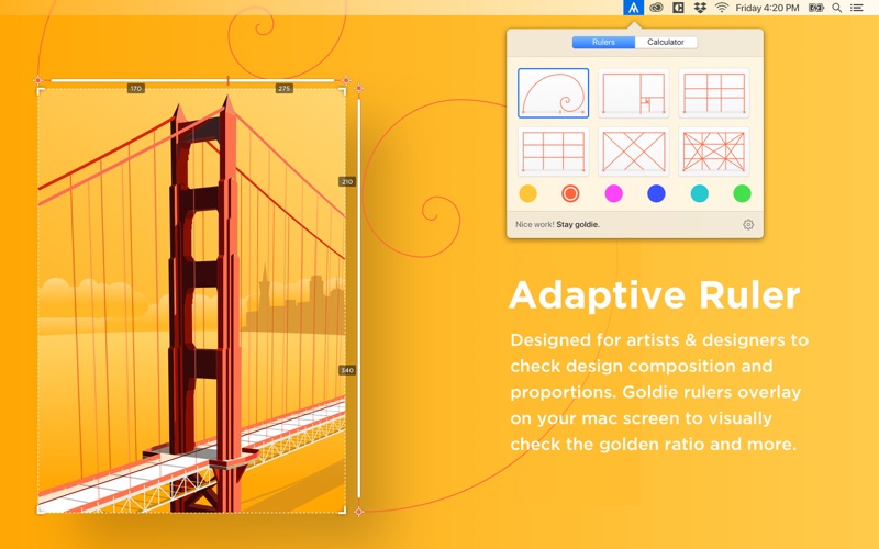 Goldie App Screenshot 1