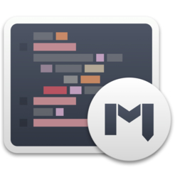 Mweb markdown writing note taking static blog generator app icon