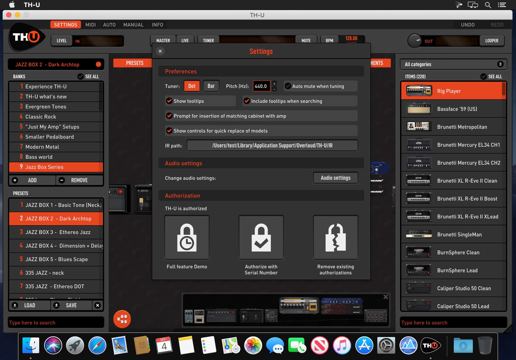 Overloud TH_U Complete v1020 WIN MAC Screenshot 03