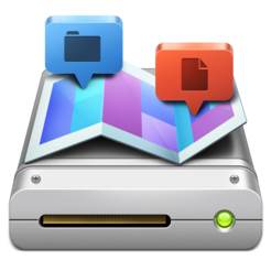 Disk map visualize the files and folders on your storage drives icon