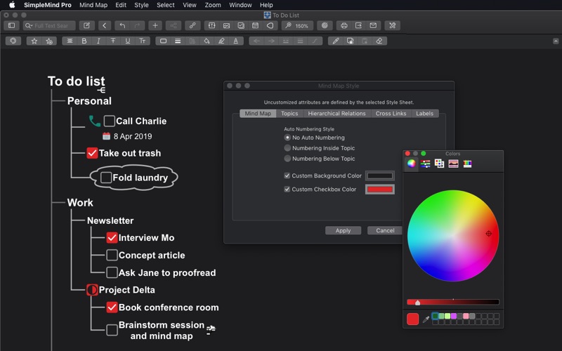 SimpleMind - Mind Mapping Screenshot 6