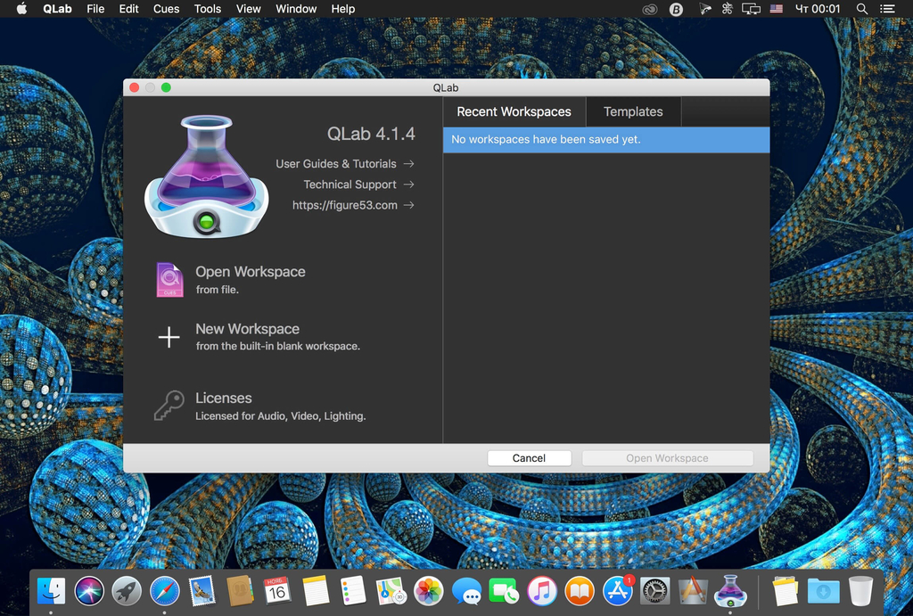QLab Pro 45 Screenshot 01 141cs2q