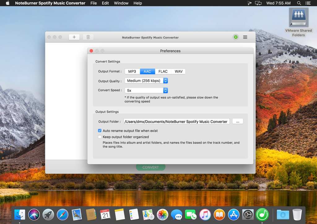 NoteBurner Spotify Music Converter 113 Screenshot 03 1effq65