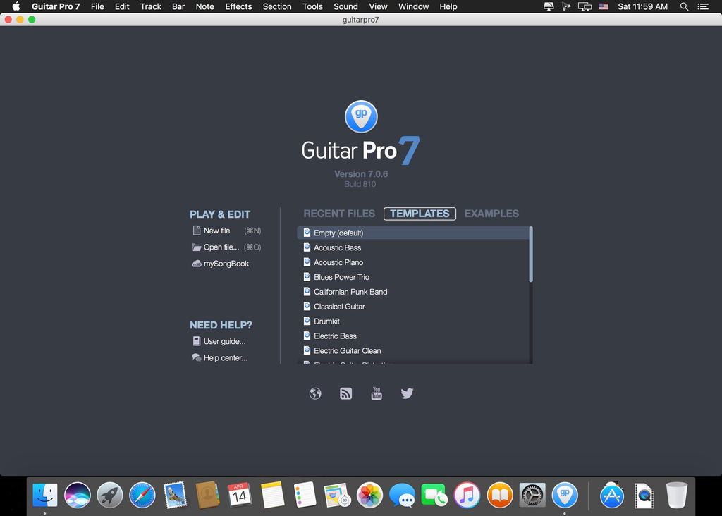 Guitar Pro 752 Build 1620 Screenshot 01 j2eads