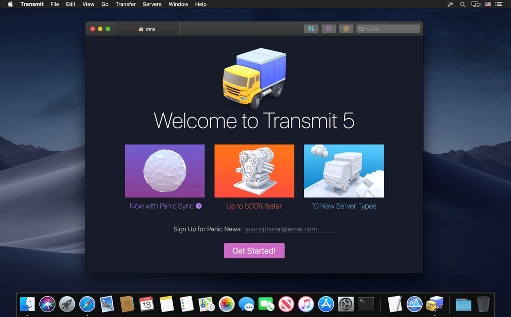 Transmit 560 Screenshot 01 j2eadsn
