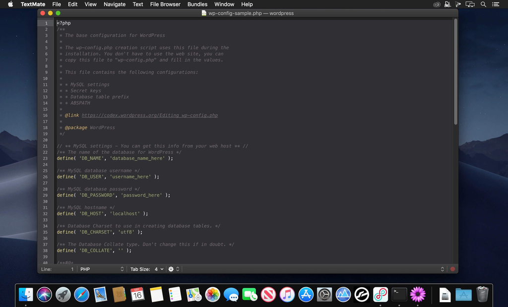 TextMate 20 Screenshot 01 ikzebln