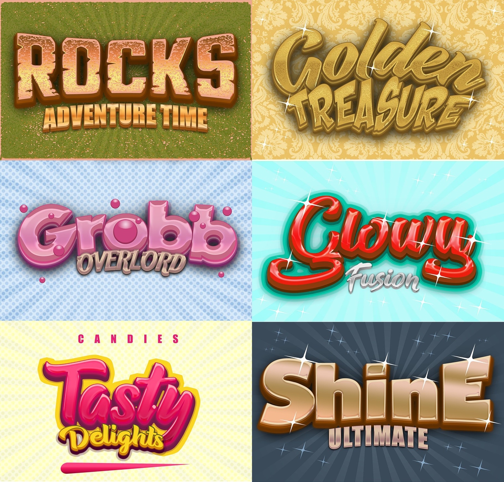 Game Logo Text Effect Styles Bundle Screenshot 03 f6opbln