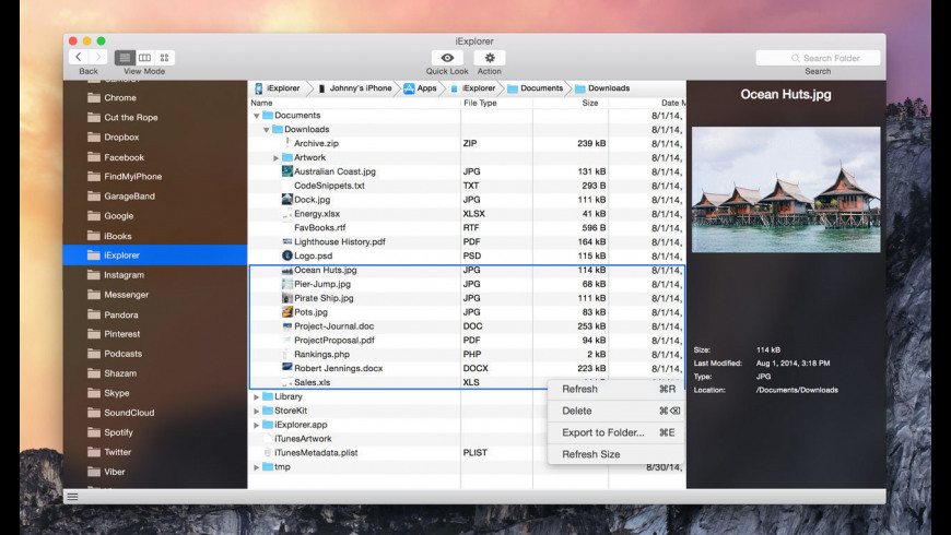 iExplorer 431 Screenshot 03 skyq4by
