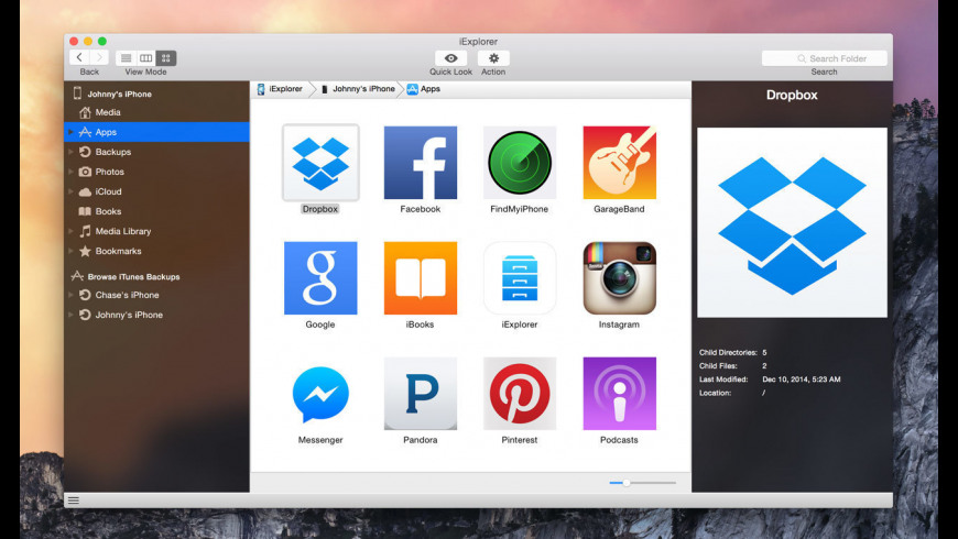 iExplorer 431 Screenshot 05 skyq4by