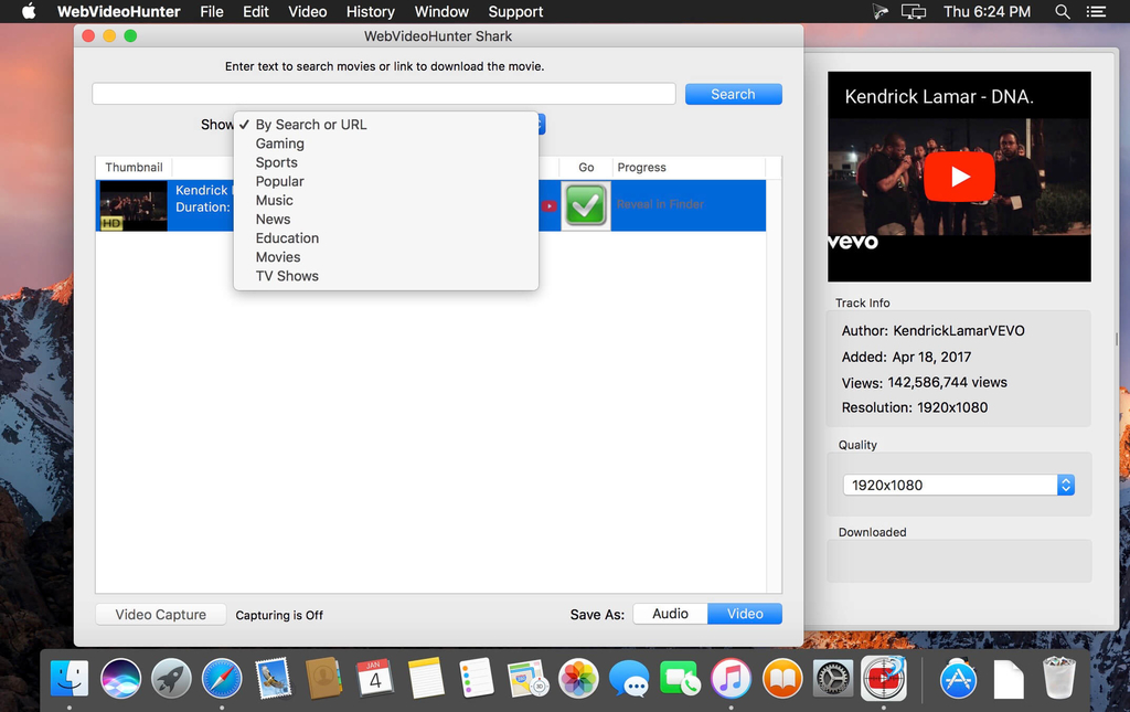 WebVideoHunter Pro 602 Screenshot 02 15zgbqan