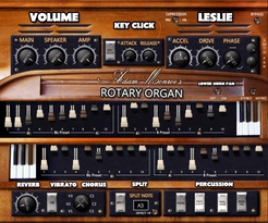 Adam monroe music rotary organ icon