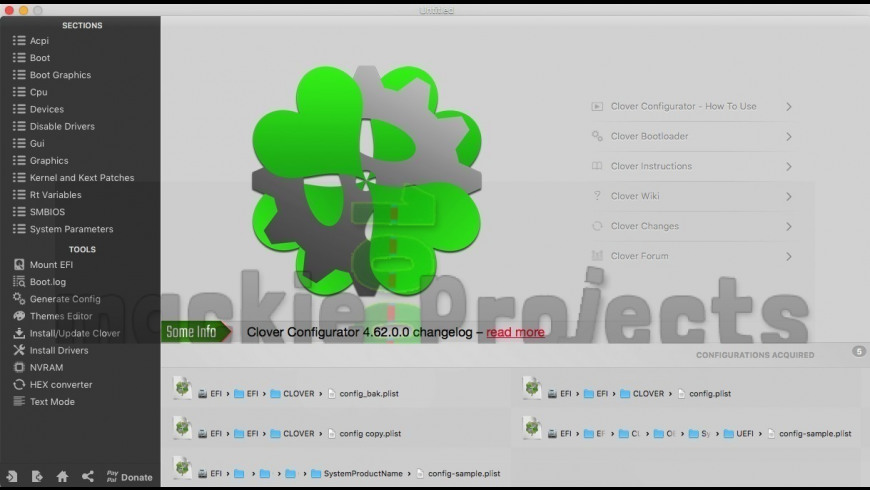 Clover Configurator 5500 Screenshot 01 q3vag7n