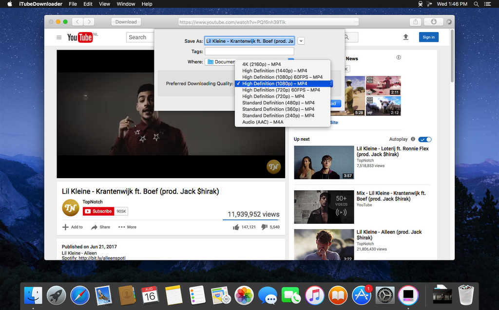 iTubeDownloader 653 Screenshot 02 v23liwy