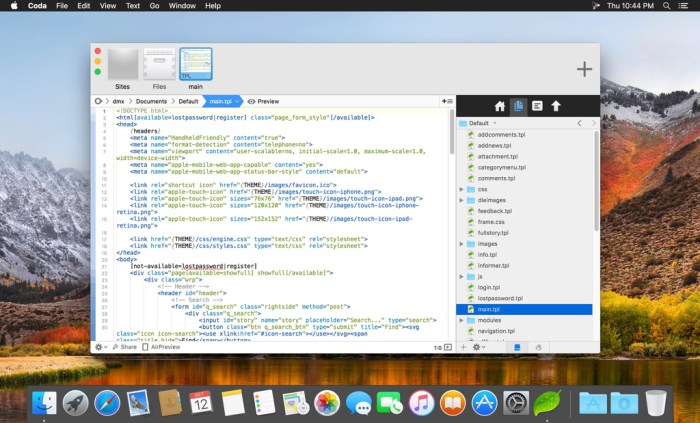 Coda 274 Screenshot 02 lm32oen