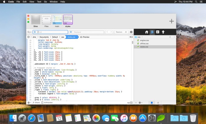 Coda 274 Screenshot 03 lm32oen