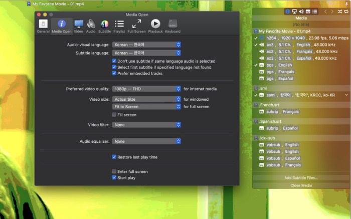 Movist Screenshot 04 9p71phn