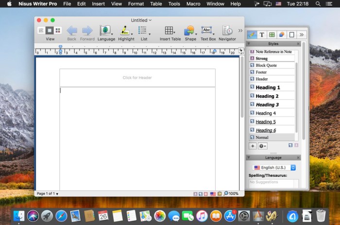 Nisus Writer Pro 303 Screenshot 01 ikzcgxn