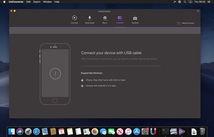 Wondershare UniConverter for Mac 1150 Screenshot 03 ah40c9n