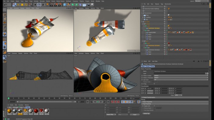 Maxon CINEMA 4D Studio R21026 Screenshot 01 ah7ogsy