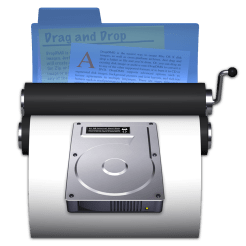 Dropdmg quickly create disk image archives icon