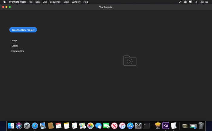 Adobe Premiere Rush v125 Screenshot 01 rqppr7y