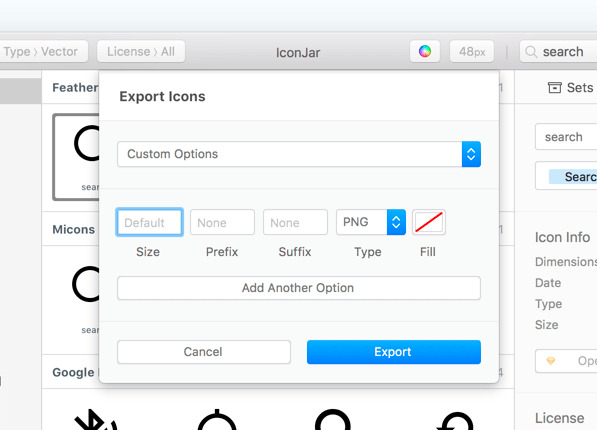 IconJar 1133 Screenshot 03 mtl0kin