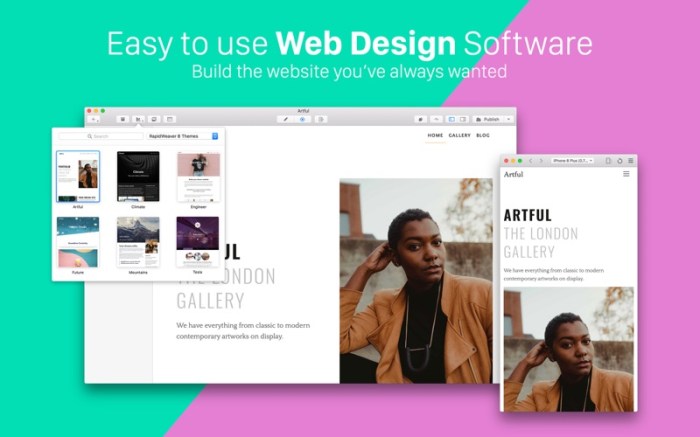 RapidWeaver 8 Screenshot 3 yuzmq8y