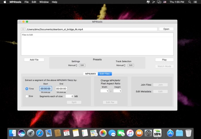 MP4tools 372 Screenshot 02 16sk22kn