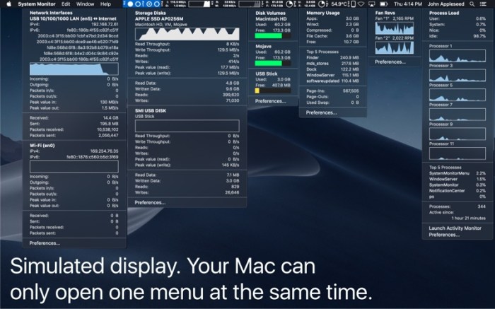 System Monitor Screenshot 02 tawjwey