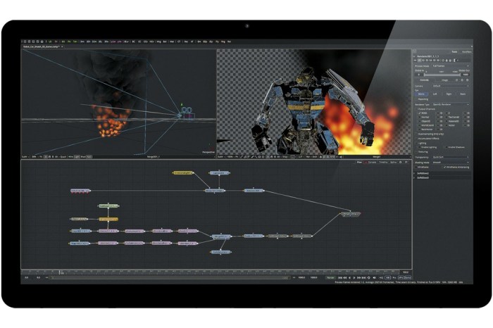 Blackmagic Design Fusion Studio 161b3 Screenshot 02 bnax9ly