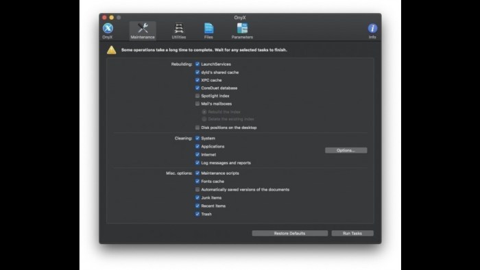 OnyX 367 Screenshot 04