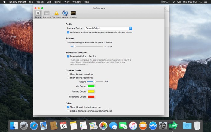 iShowU Instant Advanced 130 Screenshot 03 pcbedxy