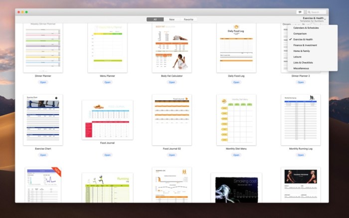 DesiGN for Numbers - Templates Screenshot 05 q4rd3my
