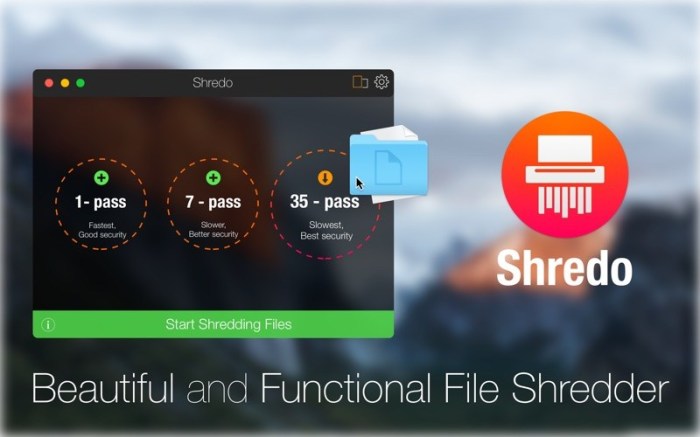 Shredo - shredder & cleaner Screenshot 01 1mw26ury