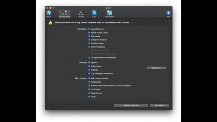 OnyX 367 Screenshot 04