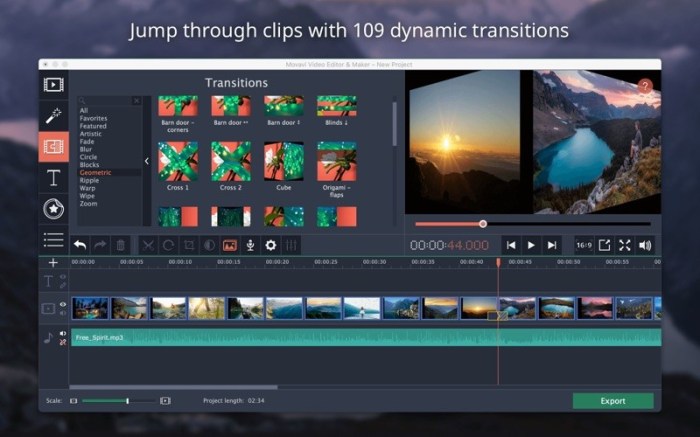 Movavi - Video Editor & Maker Screenshot 02 583esdn