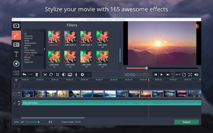 Movavi - Video Editor & Maker Screenshot 01 583esdn
