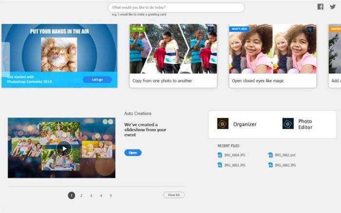Adobe Photoshop Elements 2019 Screenshot 01 me68lyy