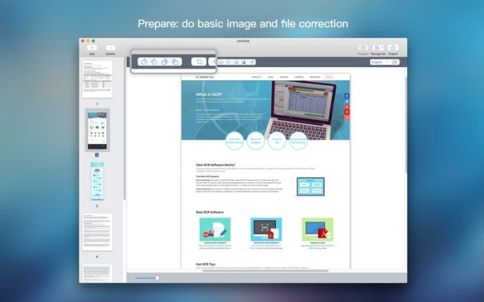 OCRWizard - Convert PDF, scanned document easily Screenshot 02 1fgug7uy