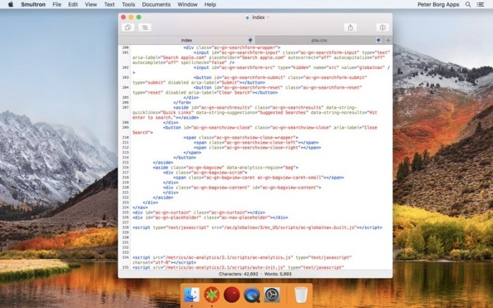 Smultron 10 - Text editor Screenshot 01 18l5sw4y