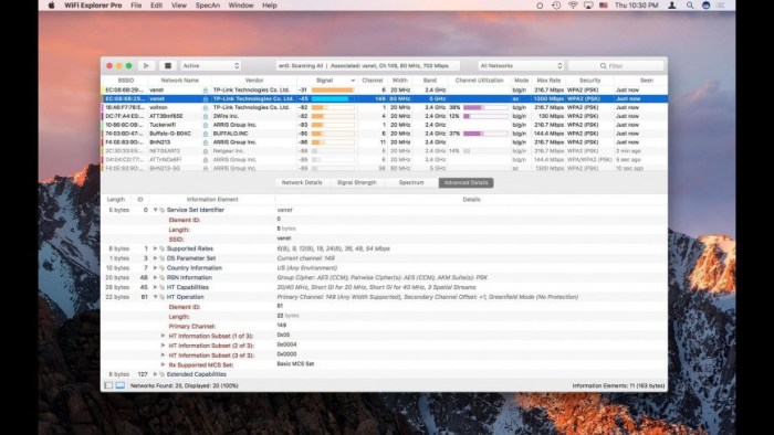 WiFi Explorer Pro 221 Screenshot 05 1jhi82fn